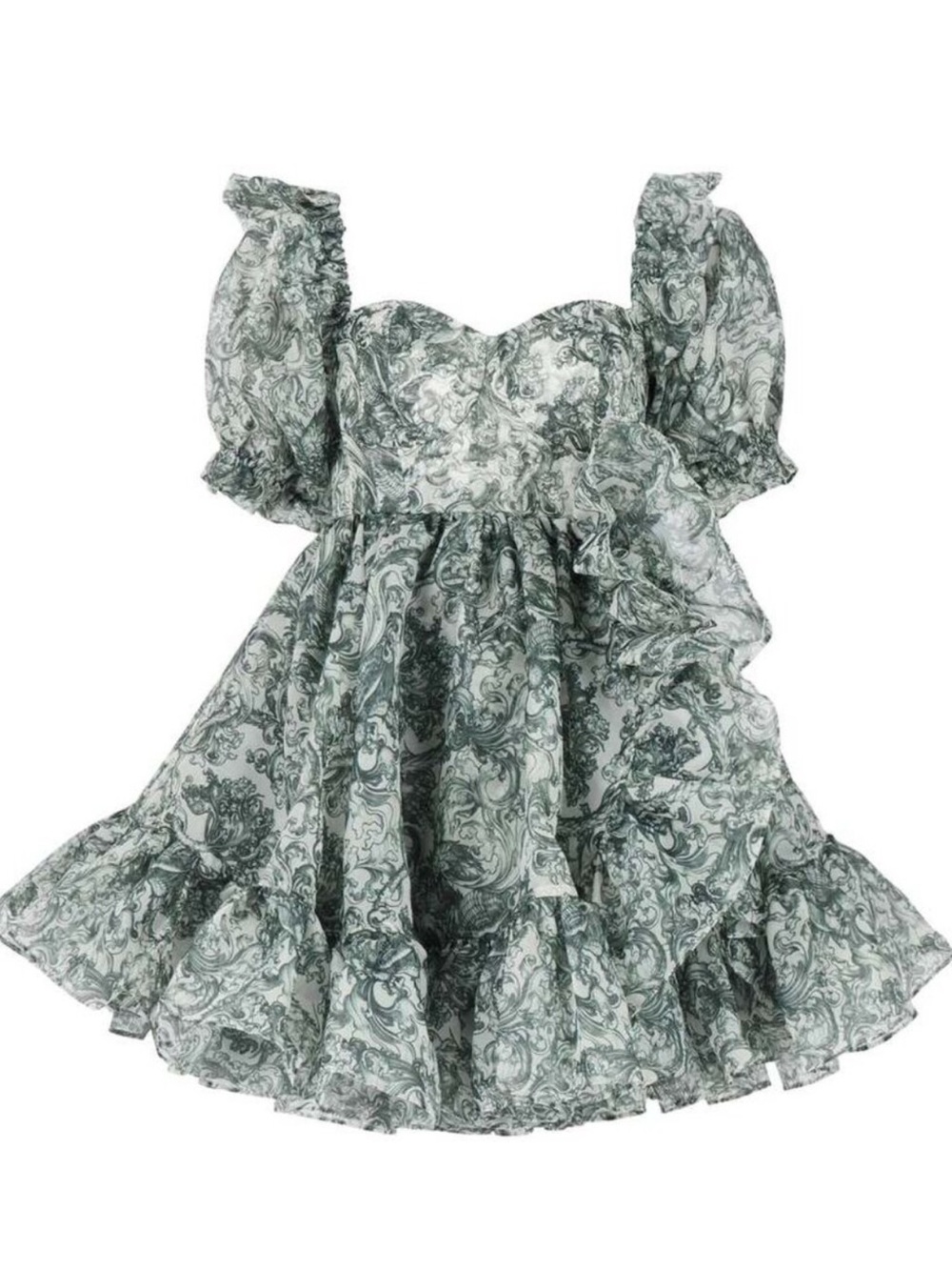 Selkie The Bebe Bloom Dress in Heritage